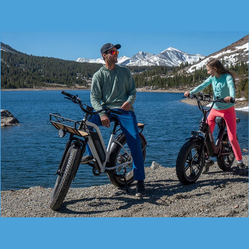 HIMIWAY D3 ST (Cruiser ST) 26" All Terrain Step Thru Electric Bike 750W Motor 48V 15Ah Battery