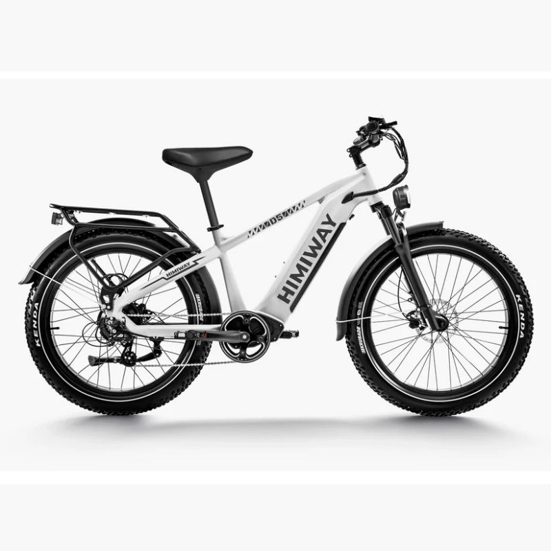 HIMIWAY D5 (Zebra) 26" Fat Tire All-terrain Electric Bike 750W Motor 48V 20Ah Battery