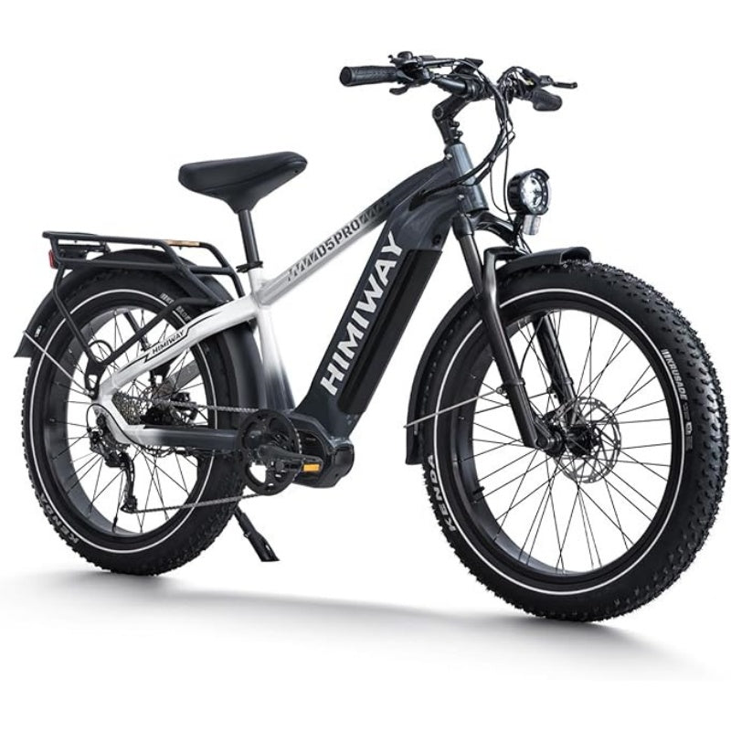 HIMIWAY D5 Pro 26" Fat Tire All-terrain Electric Bike 500W Motor 48V 20Ah Battery