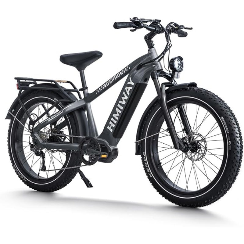 HIMIWAY D5 Pro 26" Fat Tire All-terrain Electric Bike 500W Motor 48V 20Ah Battery