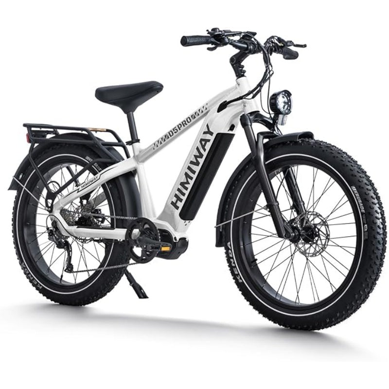 HIMIWAY D5 Pro 26" Fat Tire All-terrain Electric Bike 500W Motor 48V 20Ah Battery