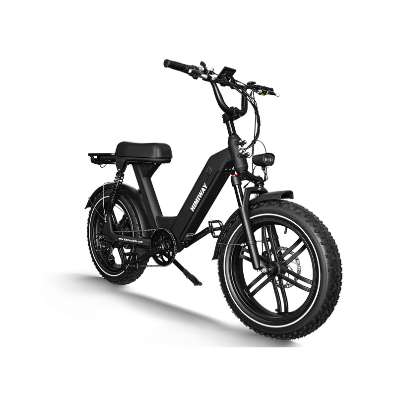 HIMIWAY Escape Pro 20" Long Range Moped-Style Electric Bike 750W Motor 48V 17.5Ah Battery