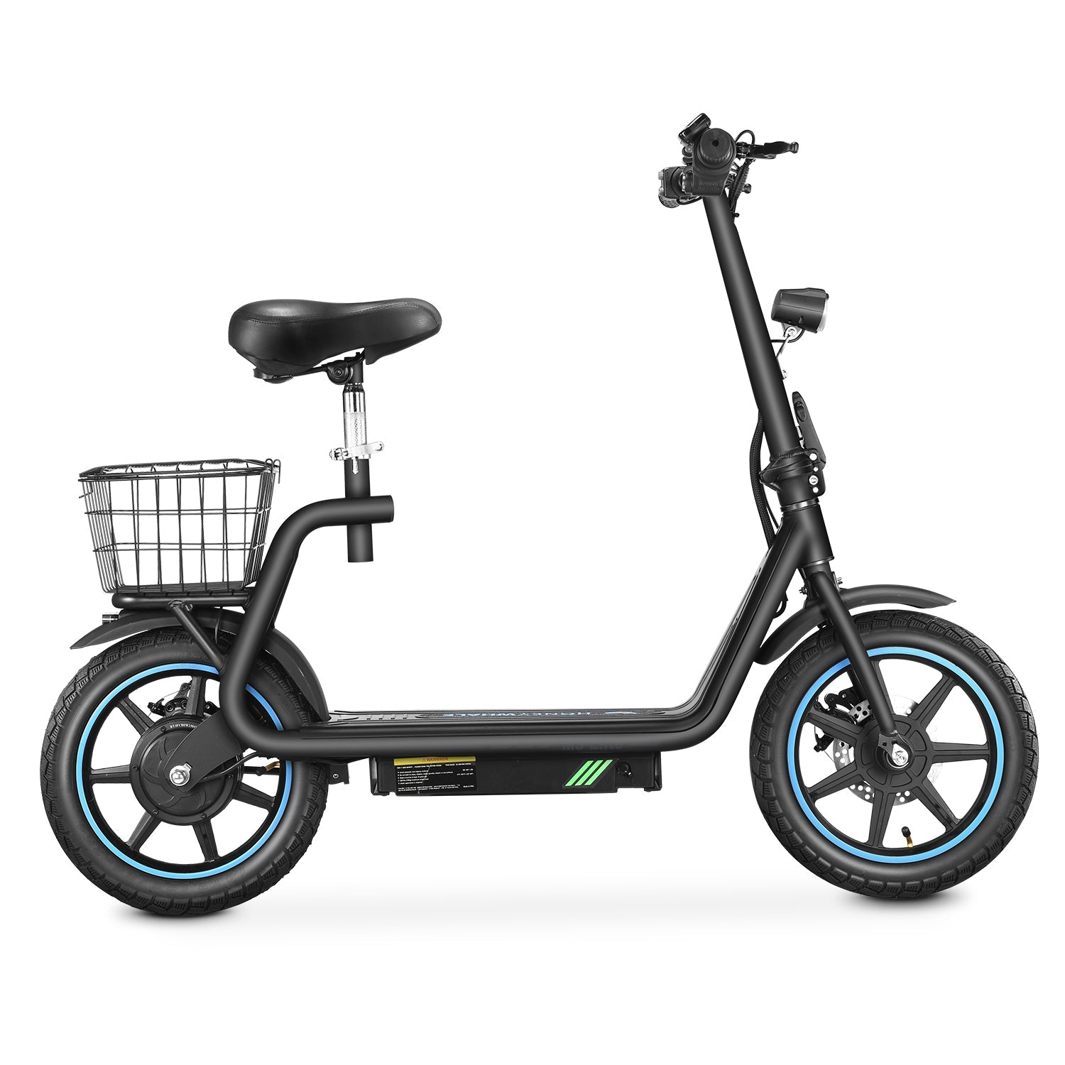 HONEY WHALE M5 Elite 14" Folding Electric Scooter 500W Motor 48V 13Ah Battery