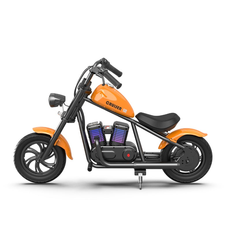 HYPER GOGO Crusier 12 Plus Moto électrique pour enfant Moteur 160 W Batterie 22,2 V 5,2 Ah