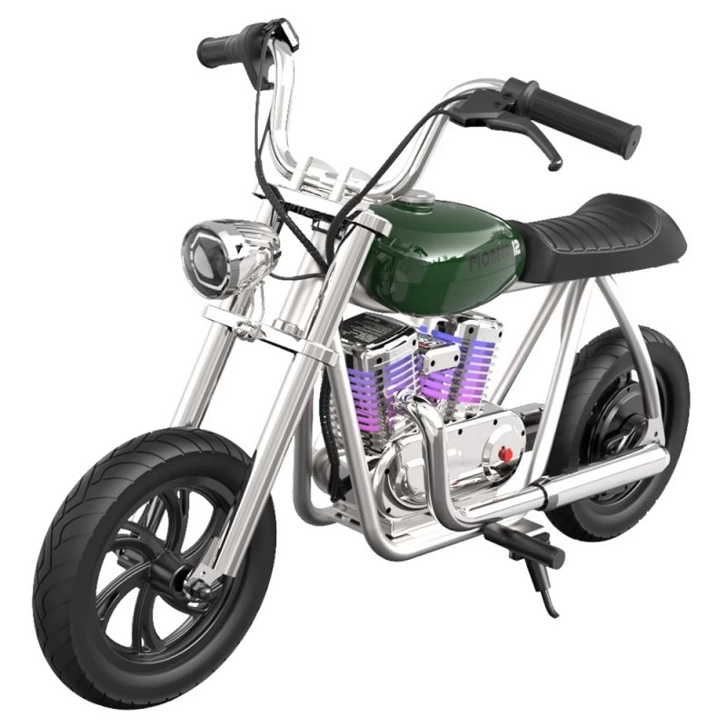 Moto électrique pour enfants HYPER GOGO Pioneer 12 Plus (avec application) Moteur 160 W Batterie 22,2 V 5,2 Ah