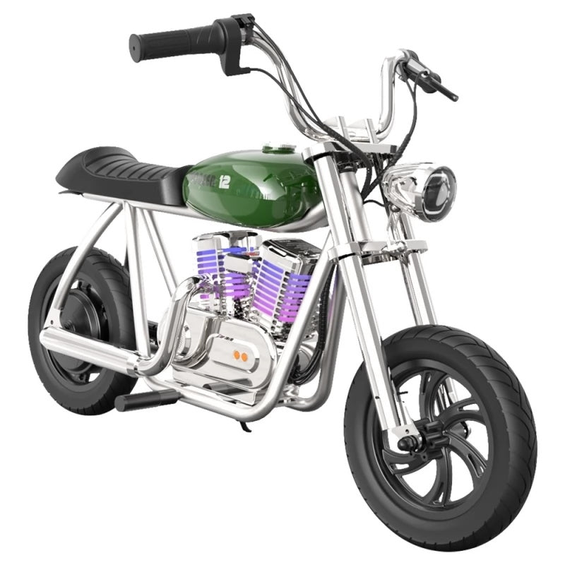 Moto électrique pour enfants HYPER GOGO Pioneer 12 Plus (avec application) Moteur 160 W Batterie 22,2 V 5,2 Ah