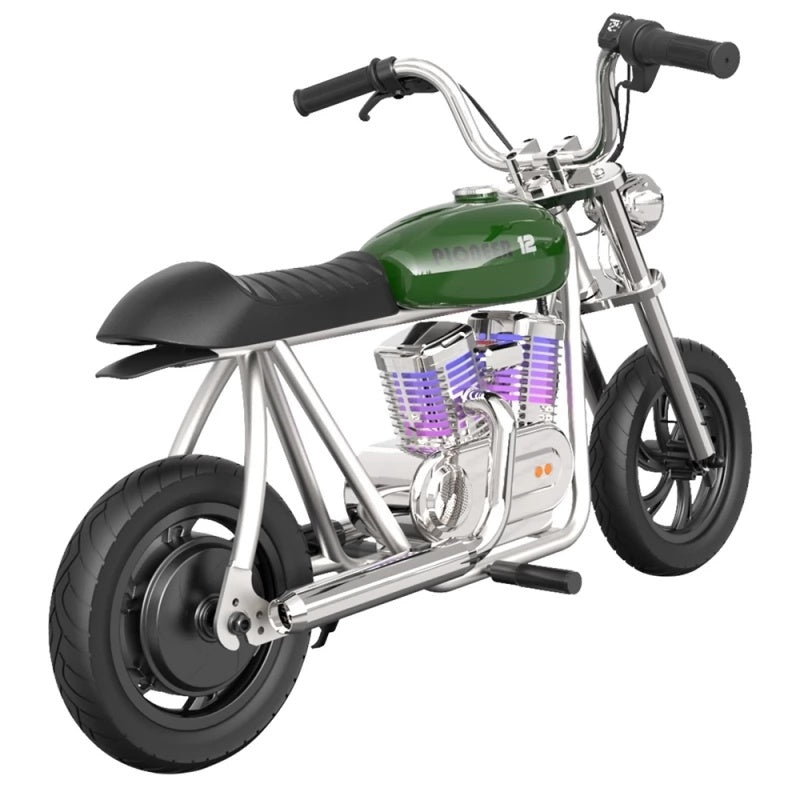 Moto électrique pour enfants HYPER GOGO Pioneer 12 Plus (avec application) Moteur 160 W Batterie 22,2 V 5,2 Ah