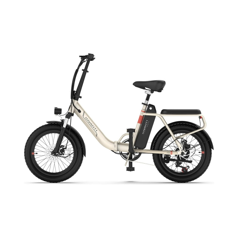 INVANTI TIDE2 20" Folding Electric Bike 500W Motor 48V 10.4Ah Battery