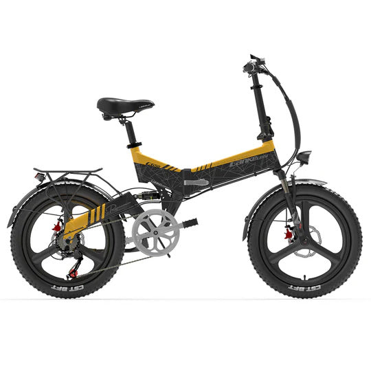 LANKELEISI G650 20" Folding Electric City Bike 500W Motor 48V 12.8Ah Battery