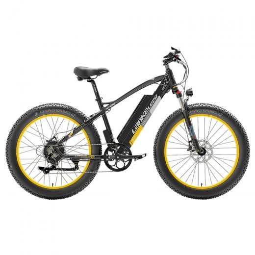 LANKELEISI XC4000 26" Fat Tire Electric Mountain Bike 1000W Motor 48V 17.5Ah Battery