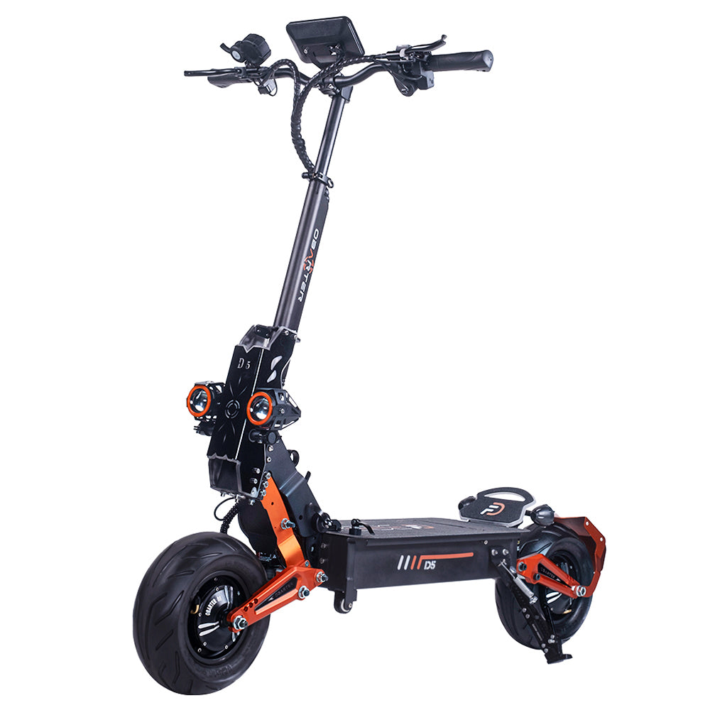 OBARTER D5 12" Fat Tire Electric Scooter 2*2500W Dual Motor 48V 35Ah Battery