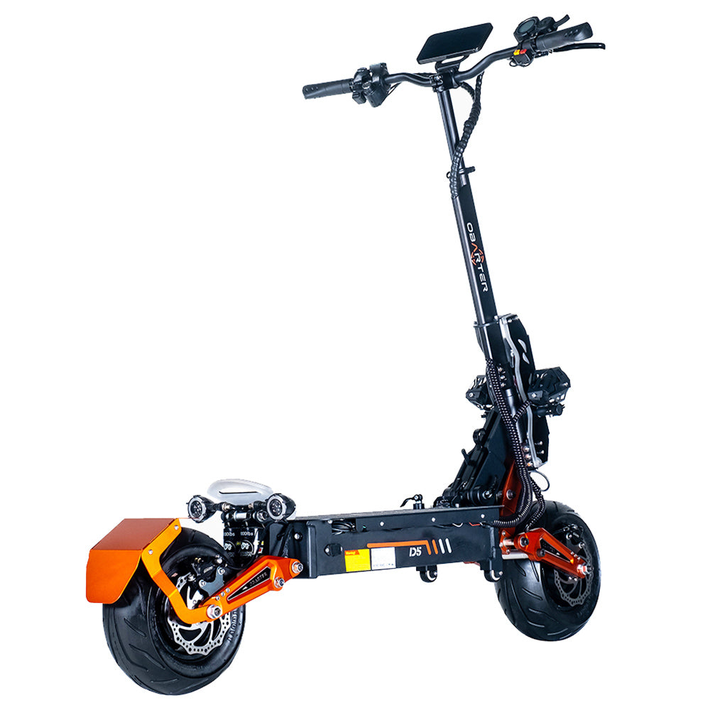 OBARTER D5 12" Fat Tire Electric Scooter 2*2500W Dual Motor 48V 35Ah Battery