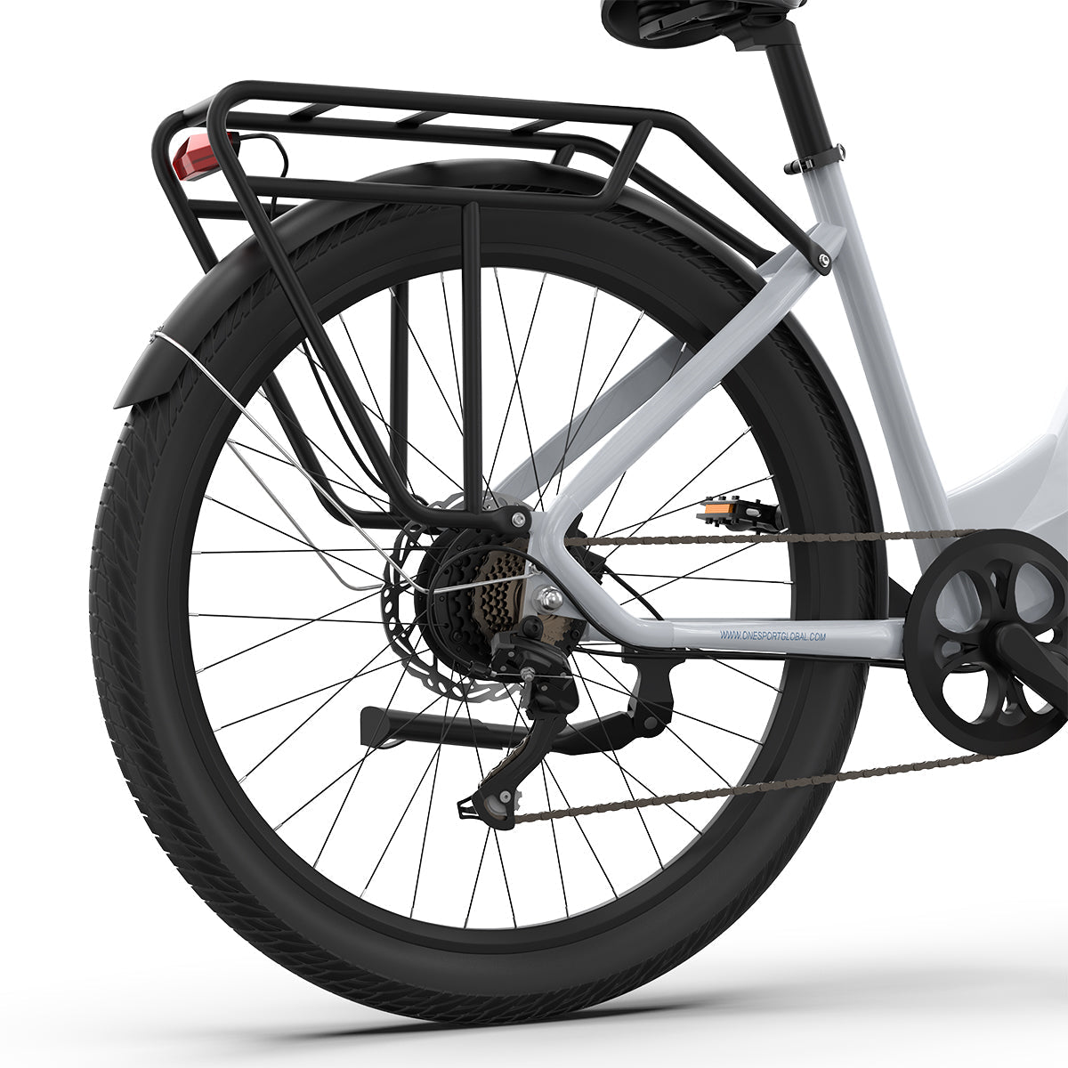 OneSport OT05 step-through city ebike transmission system