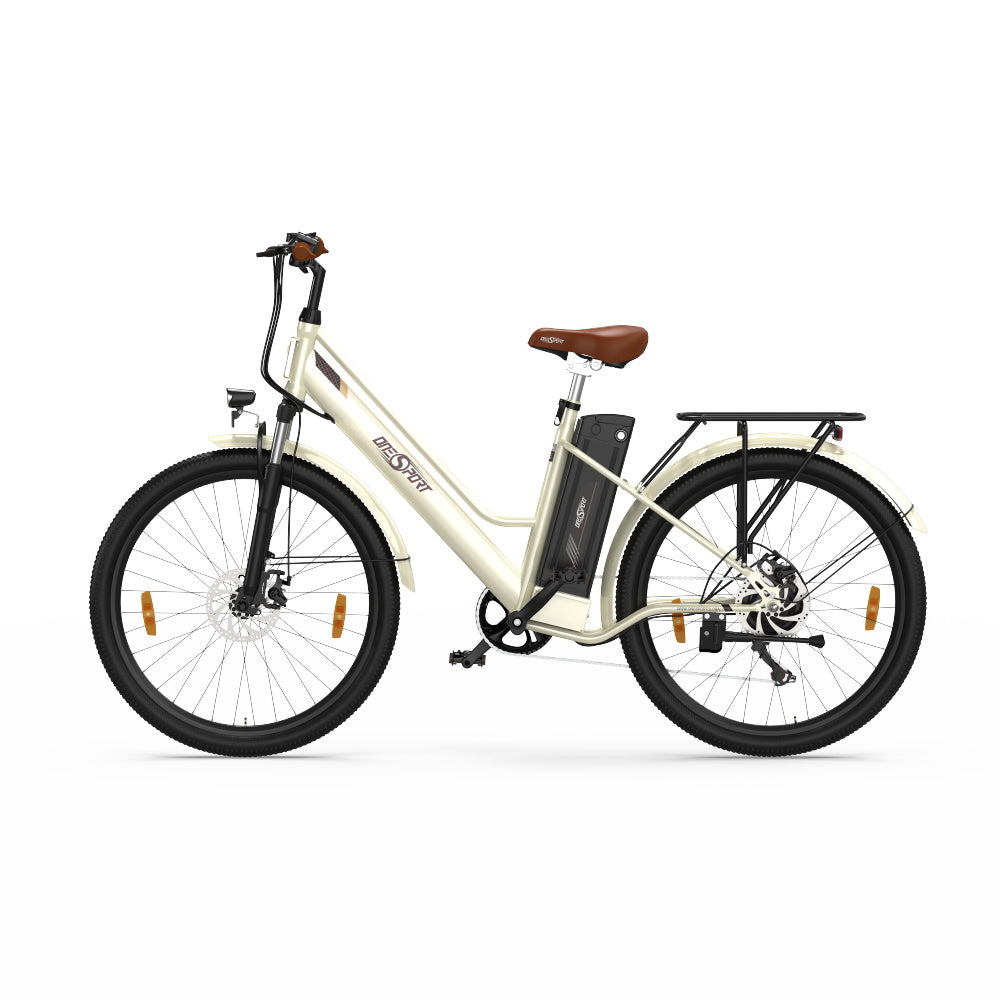 OneSport OT18-3 step-through ebike white