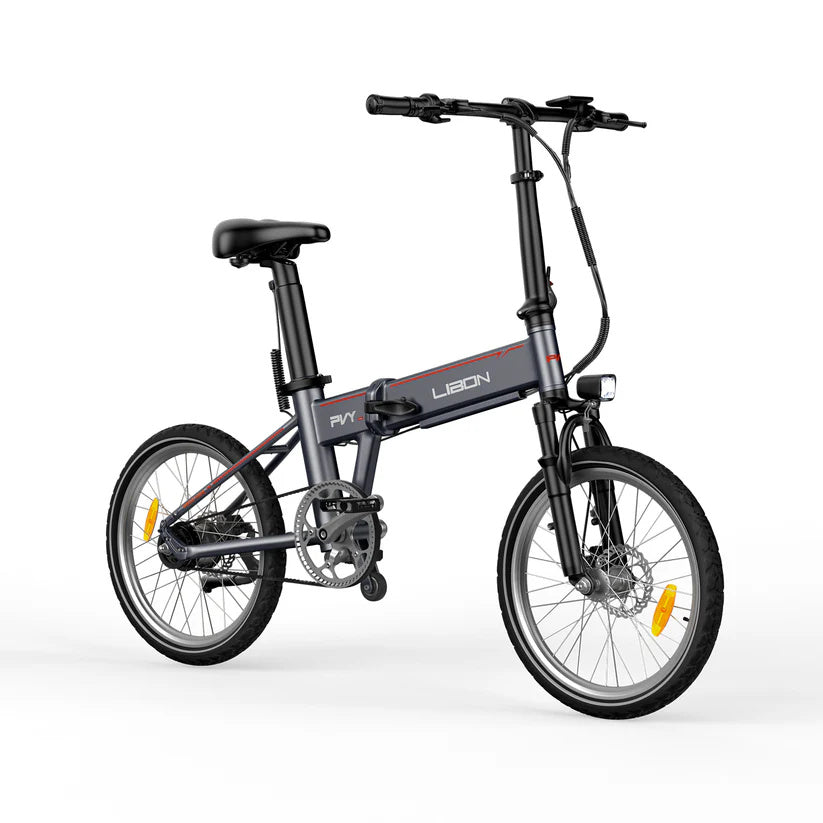 PVY Libon 20" Electric Folding Bike 250W Motor 36V 10.2Ah Single Battery