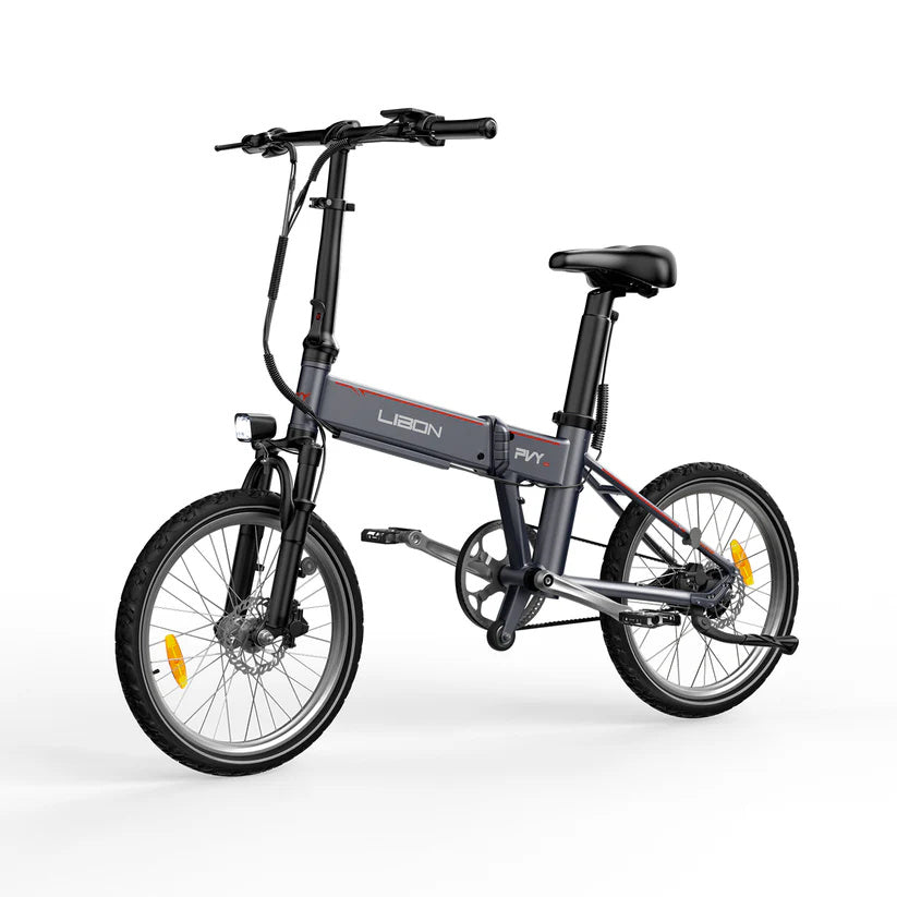 PVY Libon 20" Electric Folding Bike 250W Motor 36V 10.2Ah Single Battery