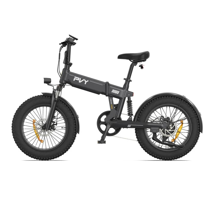 PVY Turbo 20" Folding Electric Bike 250W Motor 48V 13Ah Battery