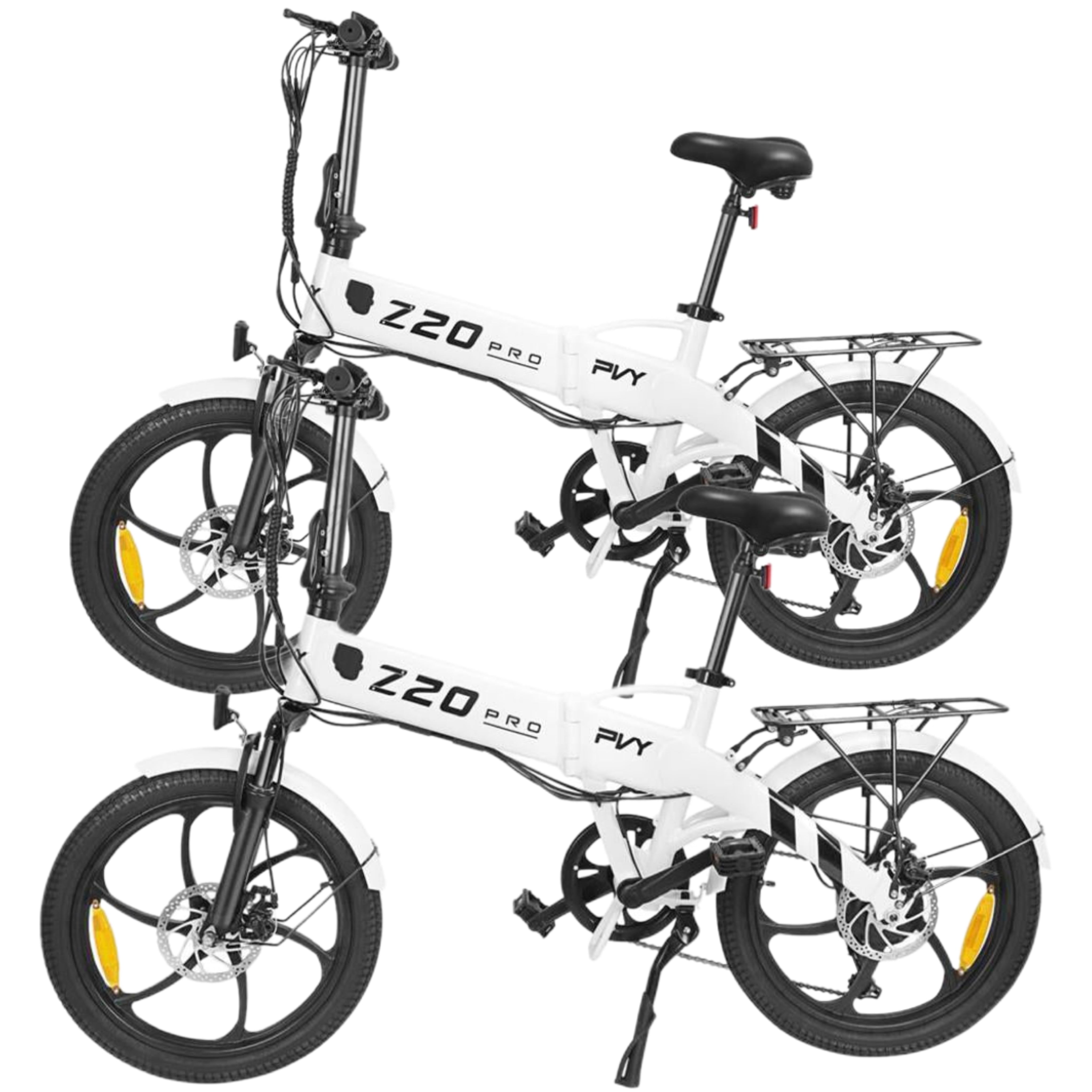 PVY Z20 Pro Electric Folding Commuter City Bike Combo