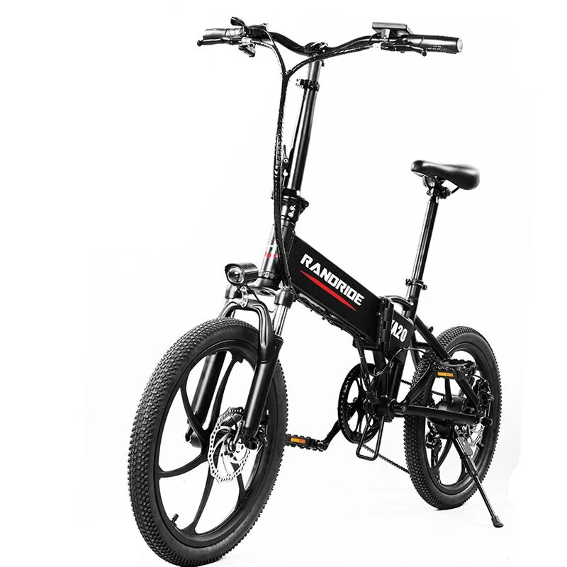 RANDRIDE YA20 20" Folding Electric Bike 500W Motor 48V 12.8Ah Battery