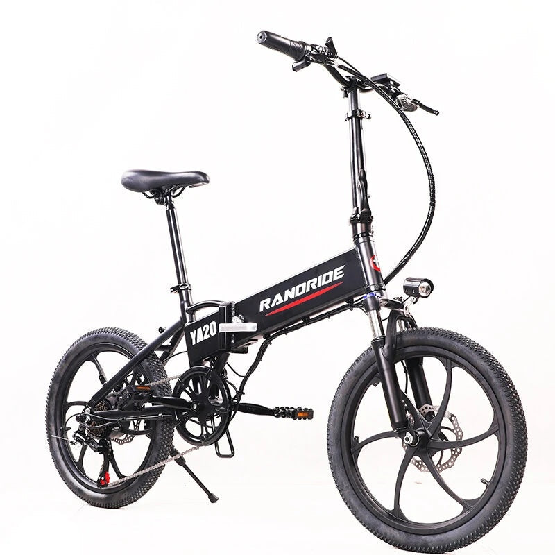 RANDRIDE YA20 20" Folding Electric Bike 500W Motor 48V 12.8Ah Battery