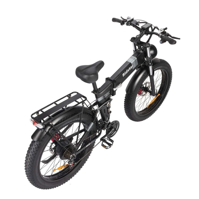 Ridstar H26 Pro 26'' Electric Folding Bike 1500W Motor 48V 23Ah Battery