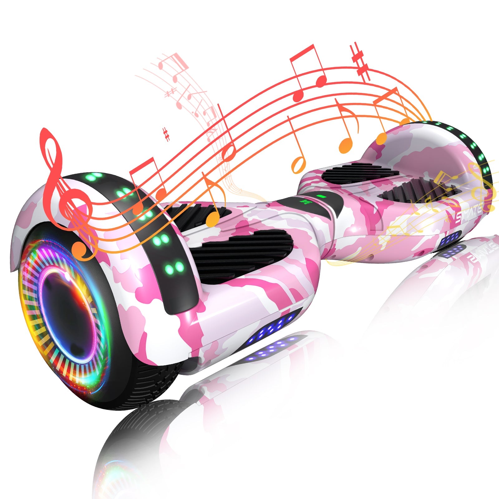 SIMATE Apato P6 6.5" Kids Bluetooth Hoverboard 500W Motor 36V 2.0Ah Battery