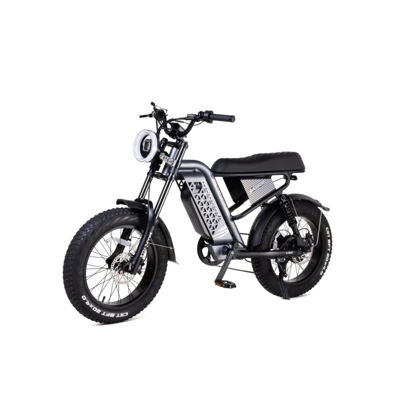 SNAPCYCLE Warrior 20" Fat Tire All-terrain Electric Bike 750W Motor 48V 15Ah Battery