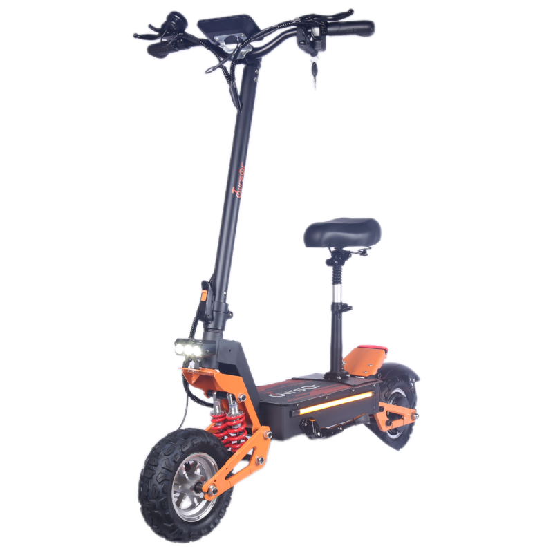 TOURSOR X5-52 11" Folding Electric Scooter 2500W*2 Dual Motors 52V 26Ah Battery