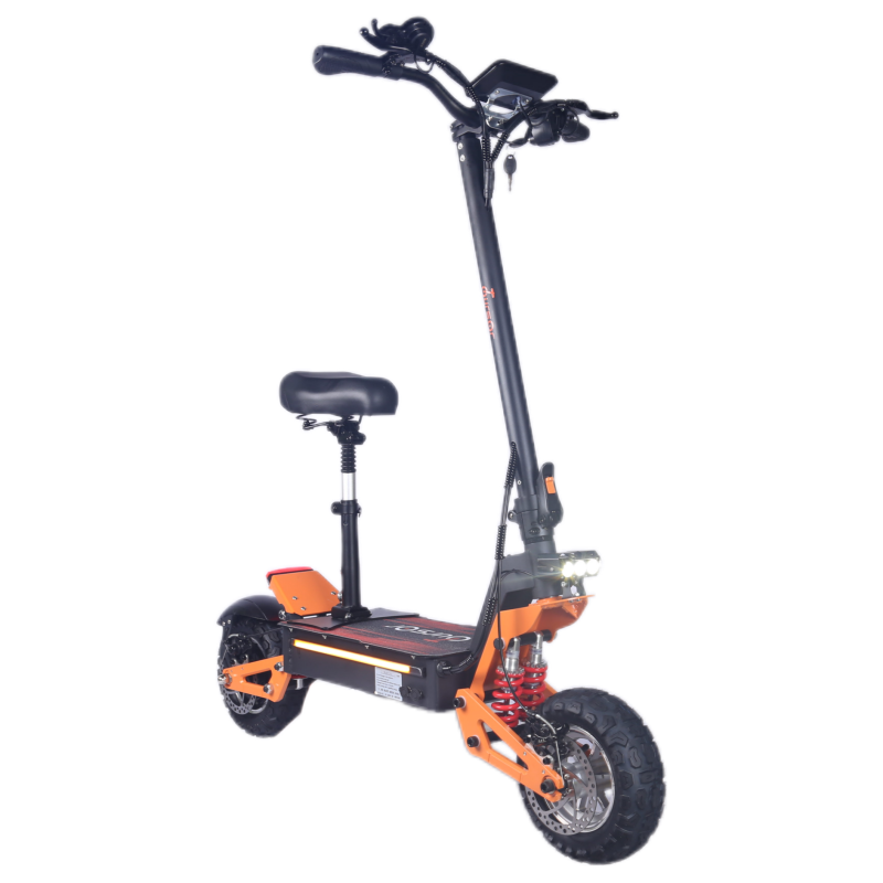 TOURSOR X5-60 11" Folding Electric Scooter 3000W*2 Dual Motors 60V 38Ah Battery