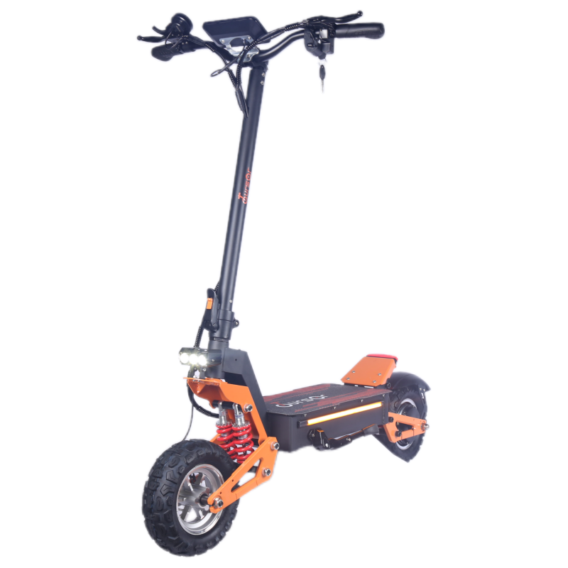 TOURSOR X5-60 11" Folding Electric Scooter 3000W*2 Dual Motors 60V 38Ah Battery